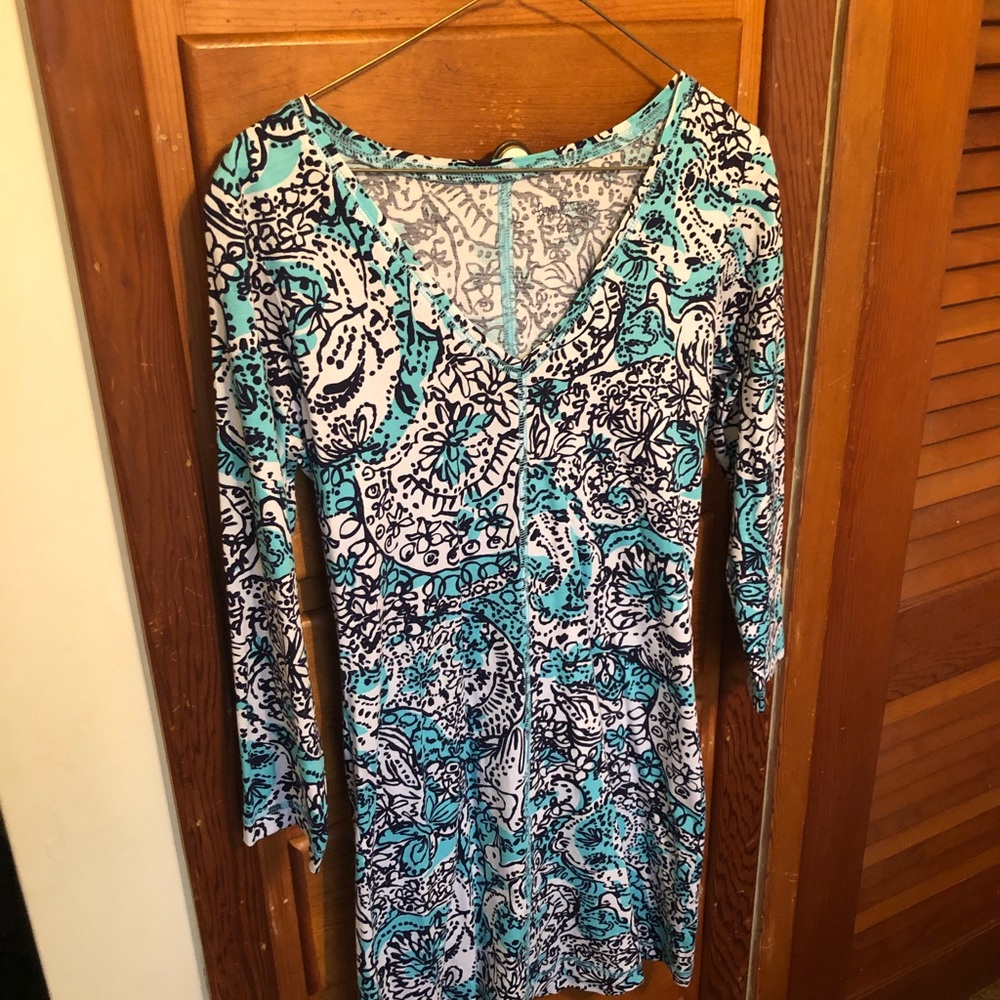 Lilly Pulitzer Christie V-Neck t-shirt dress